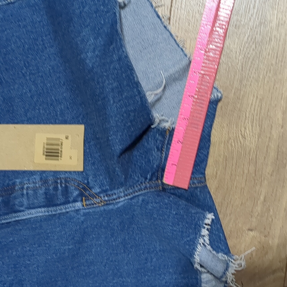 New Levi’s 501 Hand Distressed High Rise Cutoff Denim Shorts Men's size 30 - Picture 8 of 8